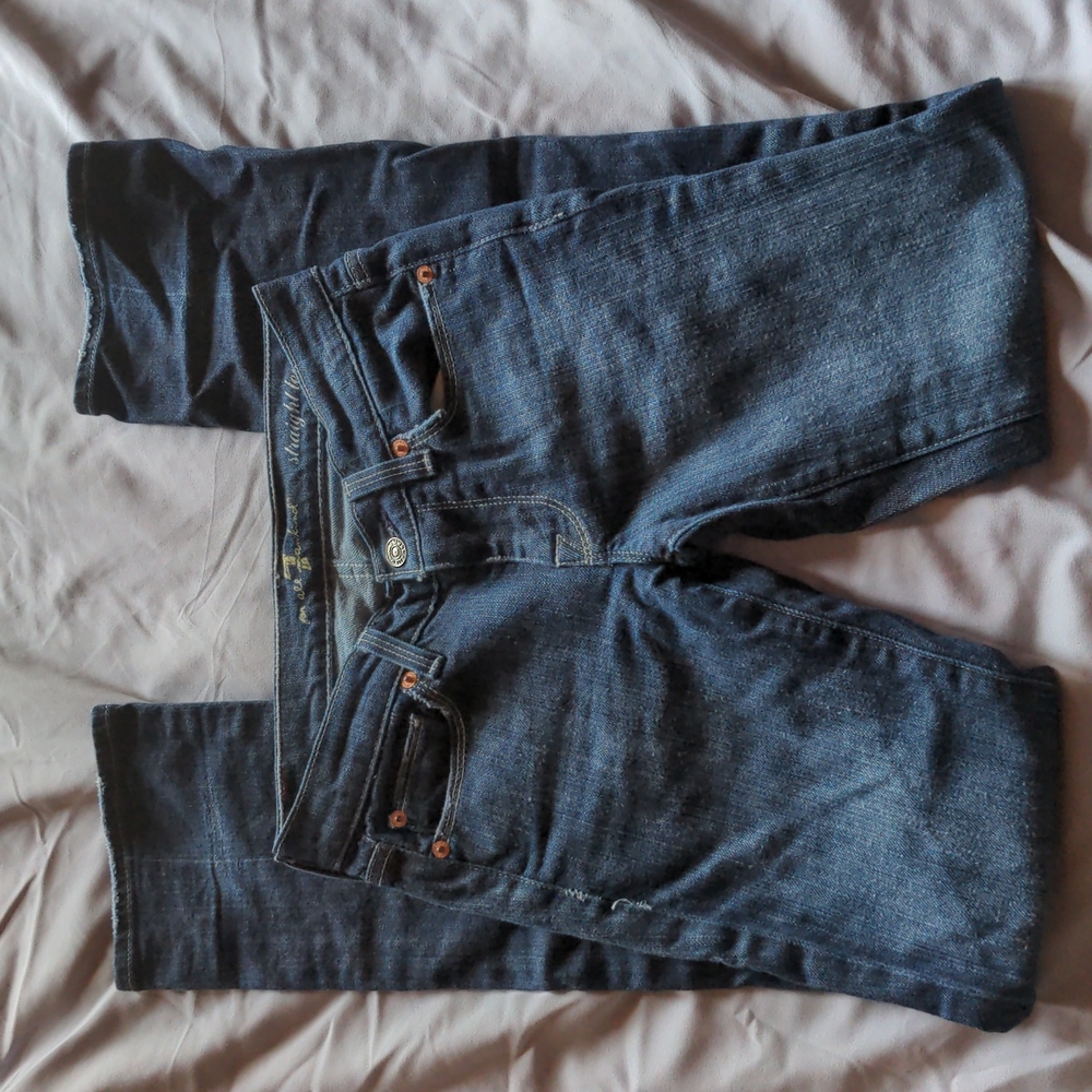 7 for all mankind straight leg jeans